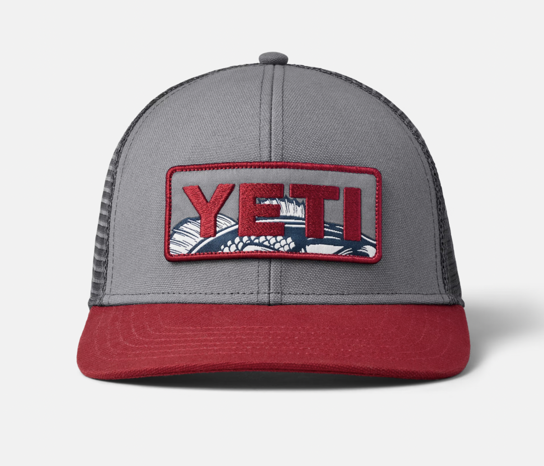 YETI Bass Badge Trucker Hat - LOTWSHQ