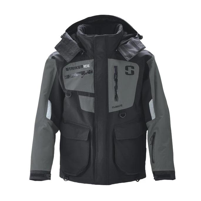Striker Ice Climate Jacket - Black/Gray - Front