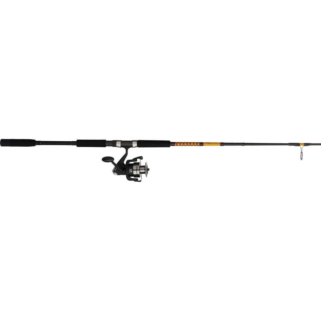 Ugly Stik Bigwater Spinning Fishing Rod,Black/Red/Yellow : :  Sports, Fitness & Outdoors