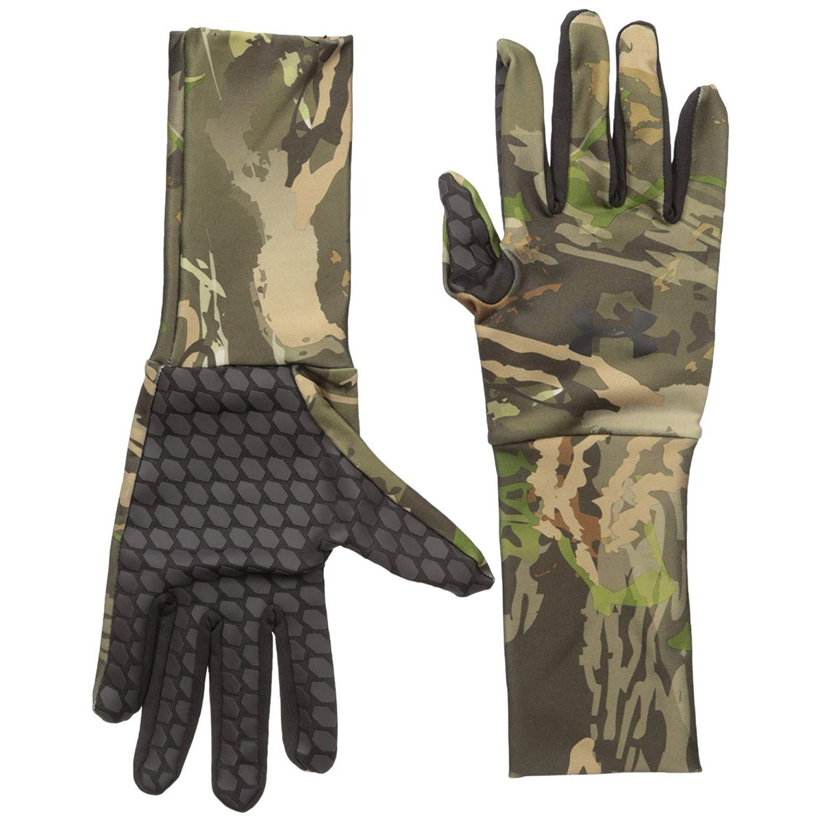 Under Armour Men&#39;s ColdGear Camo Liner Gloves