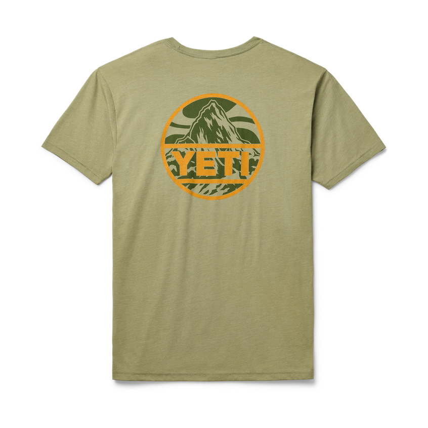 Yeti Mountain Badge Short Sleeve T-Shirt
