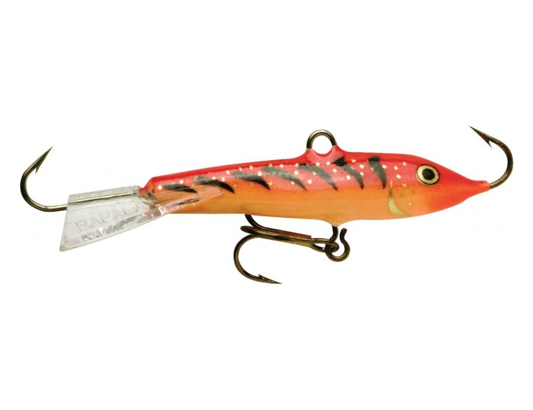 Rapala Jigging Rap - Glow Hot Perch - 3-1/2" - 7/8 Oz. | Bass Pro