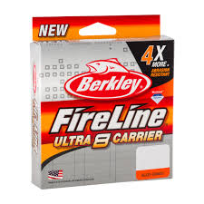 berkley fireline ultra 8 braided fishing line - Smoke / 6lb carrier thermal fusion process that fuses all 8 strands into one Buy Berkley Fireline Ultra 8
