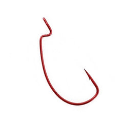 Owner Red Offset Wide Gap Hook Size 5/0 - Wide Gap Bend Extra
