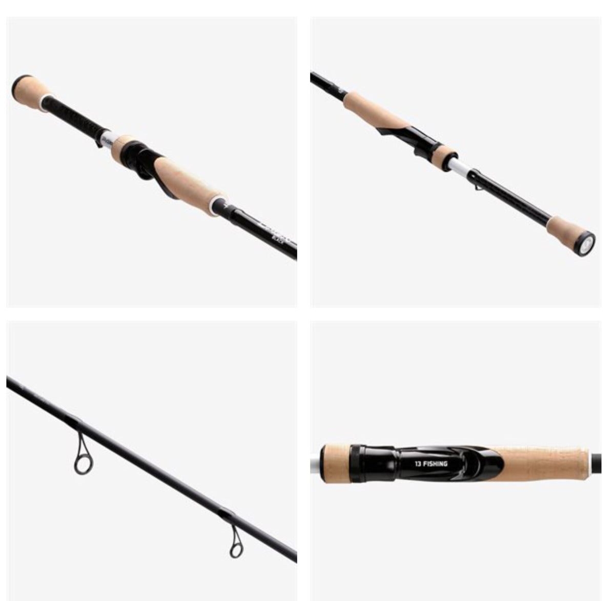 13 FISHING - Omen Ice Rod - 30 ML (Medium Light) - Solid Carbon Blank -  Split Grip Handle - OBI-30ML-SG, Rods -  Canada