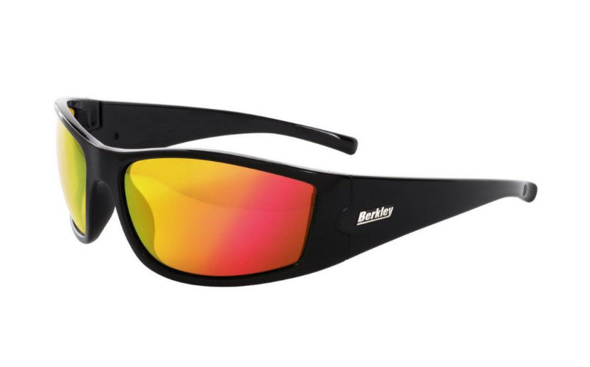 Berkley URBN Sunglasses (Red Frame) Fly Fishing Polarized Sunglasses