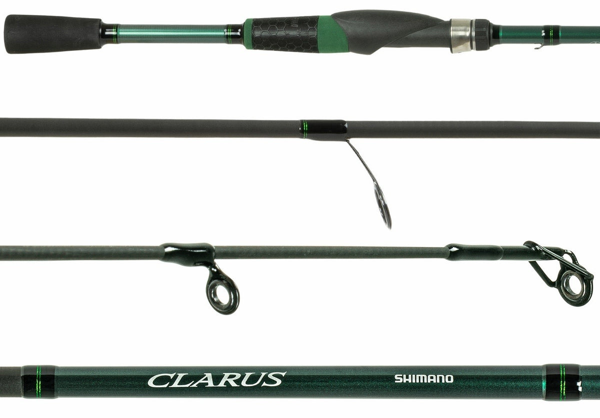 shimano clarus 8'6 spinning rod E species actions in both spinning and casting models Shimano - CLARUS SPINNING