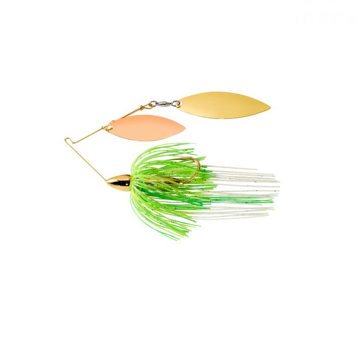 War Eagle Screamin Eagle Gold Frame Double Willow Spinnerbait - LOTWSHQ