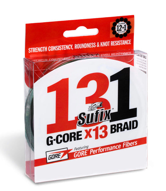 Sale! Sufix 131 G-Core X13 Braid 4lb 150yd/135m, Sports Equipment