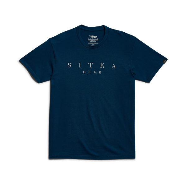 SITKA Gear Glacial Short Sleeve Tee – Heather Grey, Moisture Wicking, Odor Resistant Performance Shirt