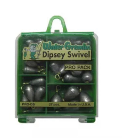 Water Gremlin Dipsey Swivel Sinker Pro Pack