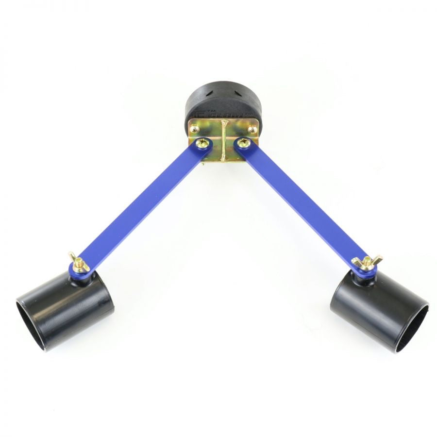 Clam Hub Shelter Dual Rod Holder (2 Rods)