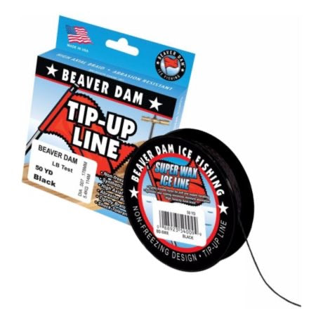 Clam FROST ICE Premium Braided Ice Fishing Line - Color Smoke - 6 LB Test