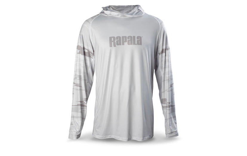 Rapala Performance Hood Pattern Grey Camo