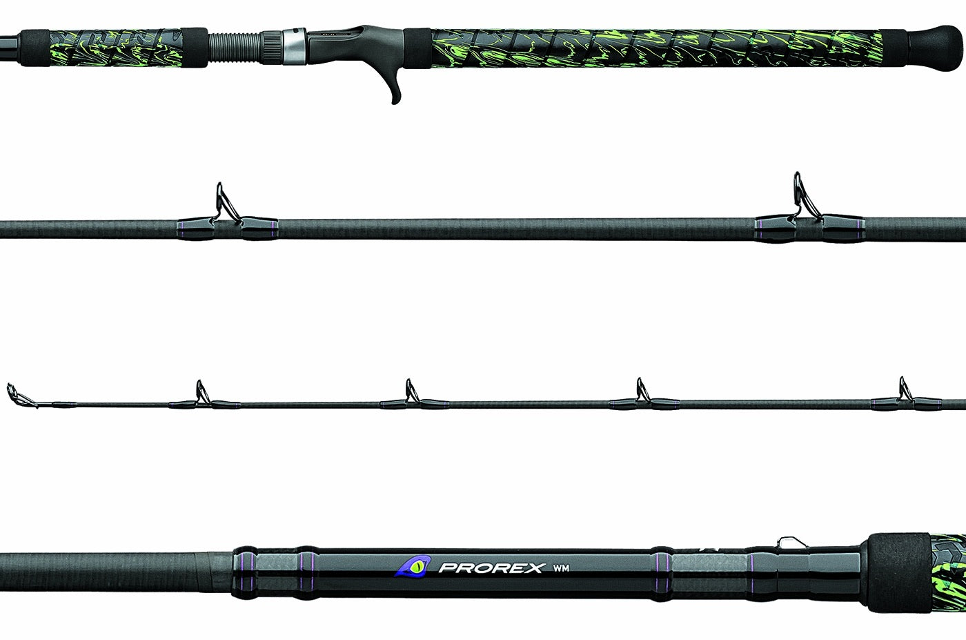 Daiwa Prorex XR 7'8 40-80g, baitcast rod PXX782HFB-CS -   webstore