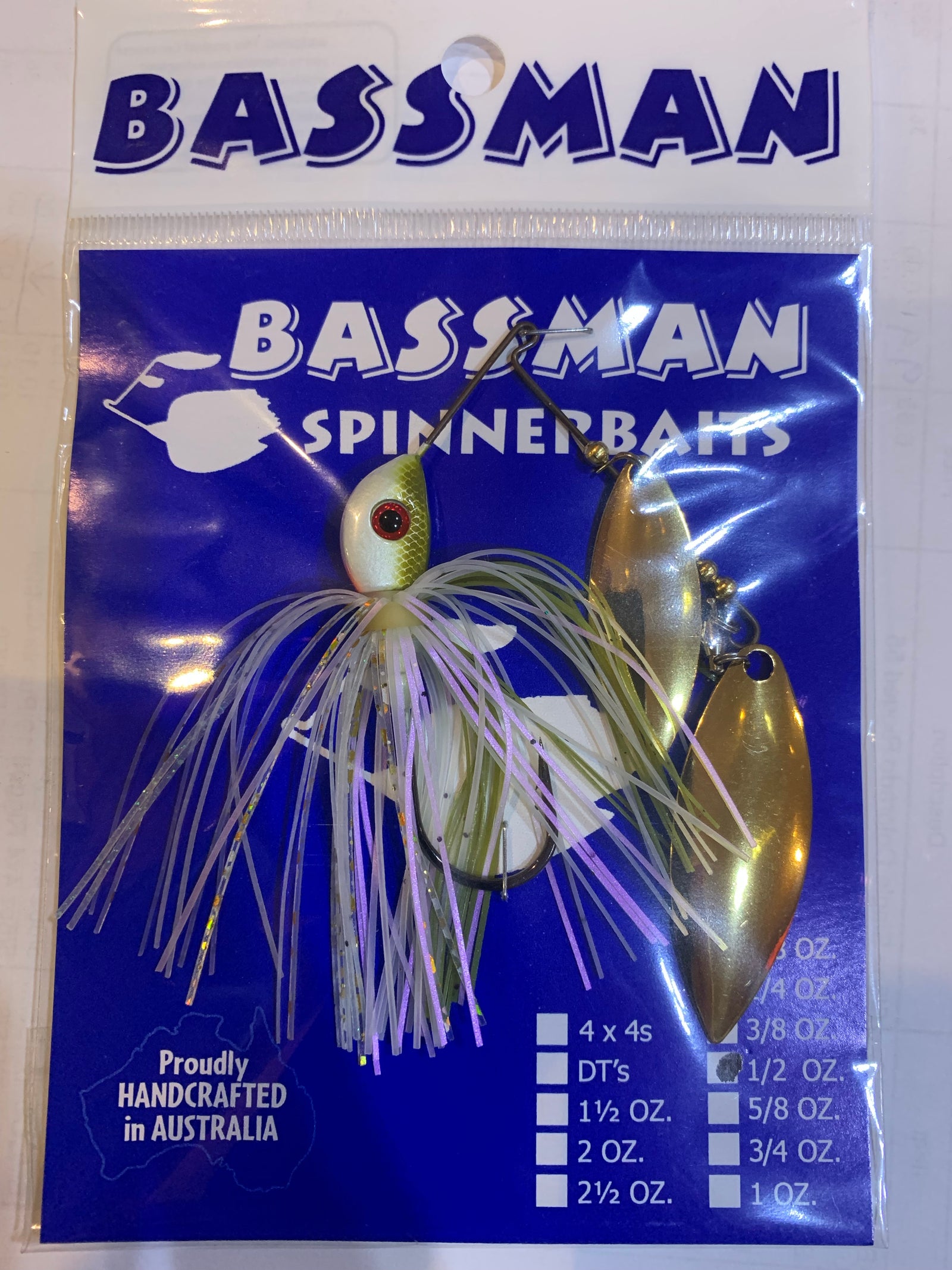 Zack's Blademan Spinnerbaits (Double Colorado) – Custom Tackle Supply