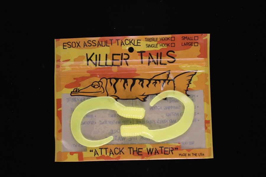 Esox Assault Tackle Killer Tails