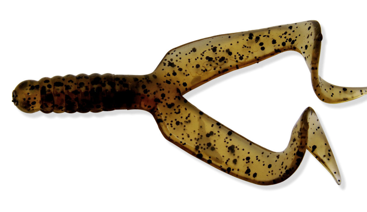 double split tail fishing lure Mister Twister 4” Double Tail
