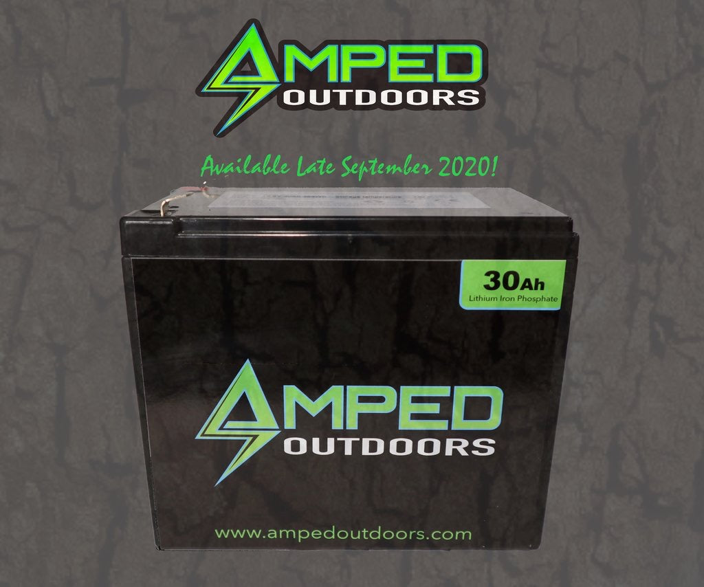 Amped Outdoors Lithium Batteries