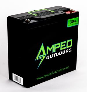 Amped Outdoors Lithium Batteries