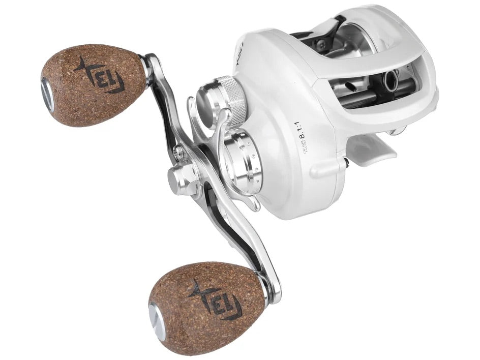 13 fishing white reel Ocrm8.1-rh Origin Chrome Baitcast The brand 13 Fishing Wicked Patriot Edition