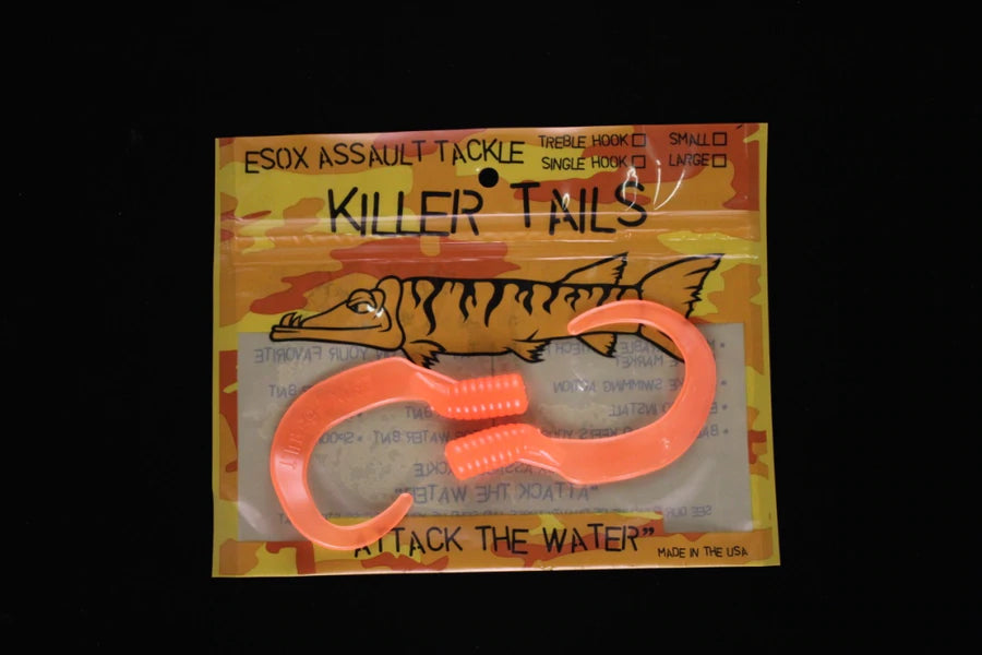 Esox Assault Tackle Killer Tails
