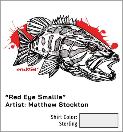 Simms Solar Tech Long Sleeve Sun Shirt - Red Eye Smallie Sterling