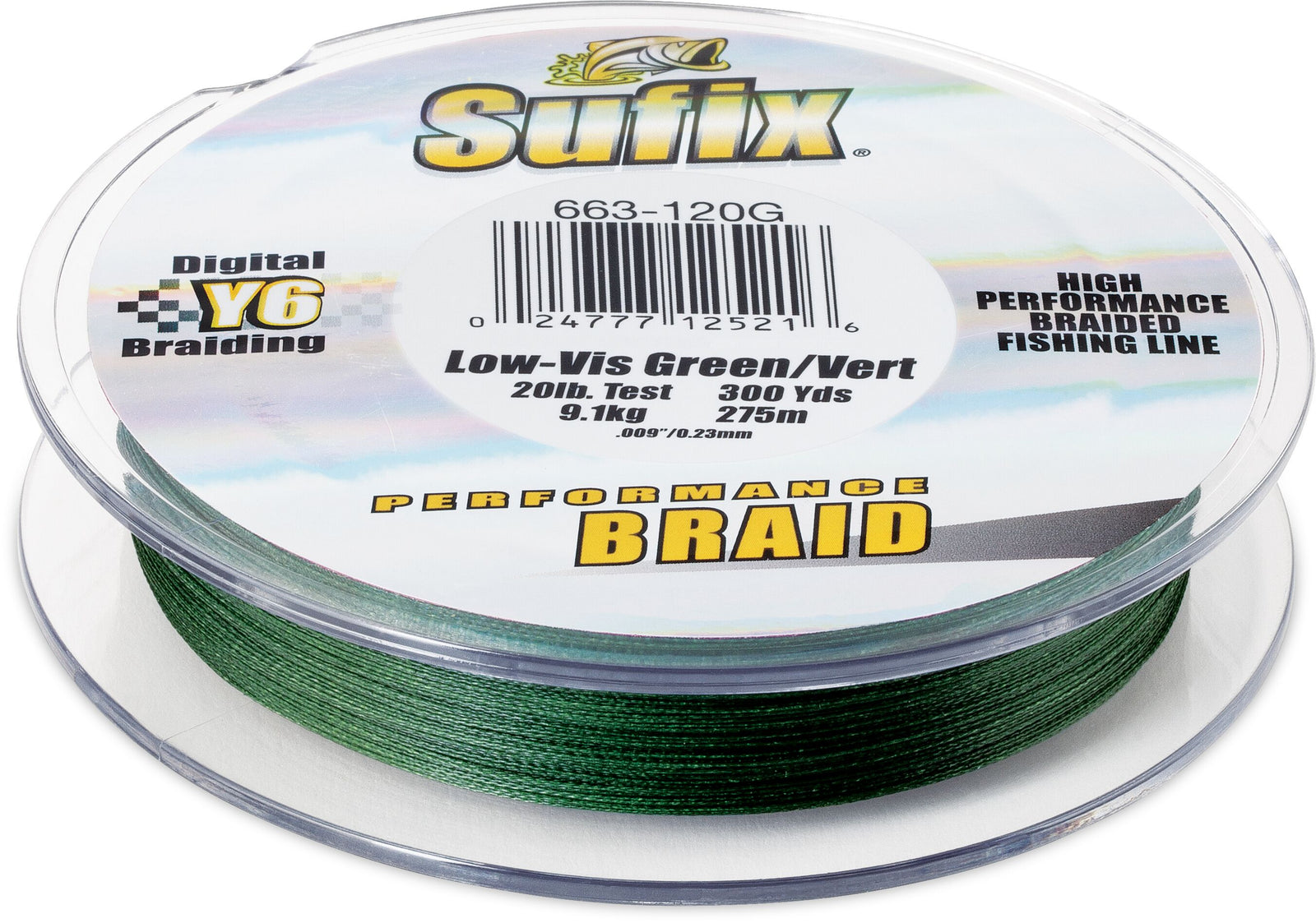 Sufix ProMix Braid - Low-Vis Green - 15 lb. 300 yds.