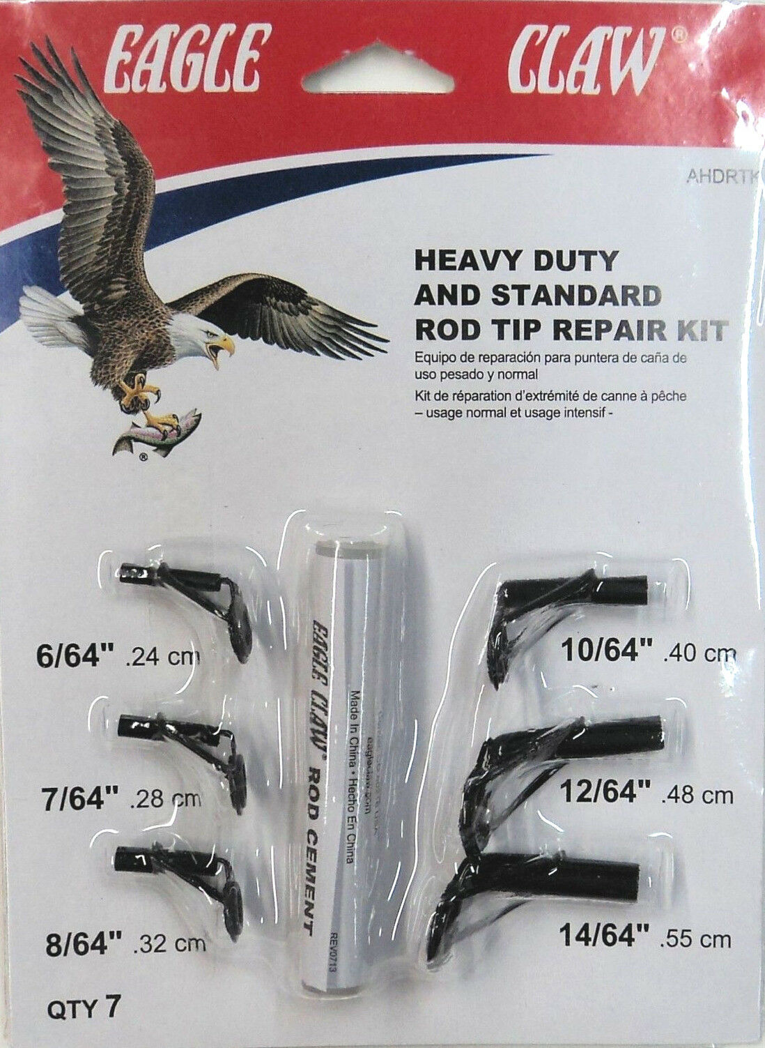 Eagle Claw Heavy Duty and Standard Rod Tip and Repair