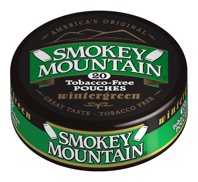 snuffie Smokey Mountain Snuff - Arctic Mint POUCH - Tobacco Free