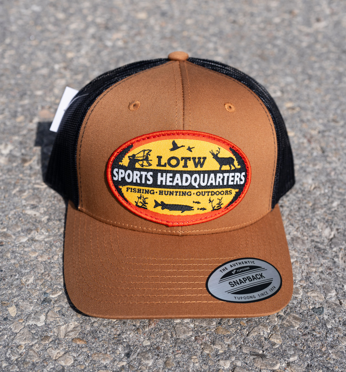 LOTW Sports Headquarters Retro Snapback Trucker Hats
